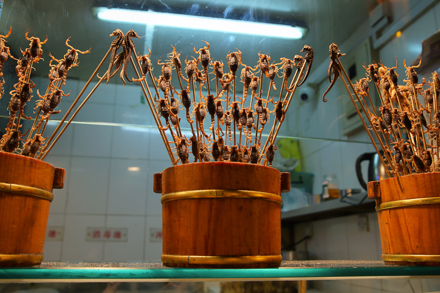 Wangfujing Night Market is one of the best things to do in beijing