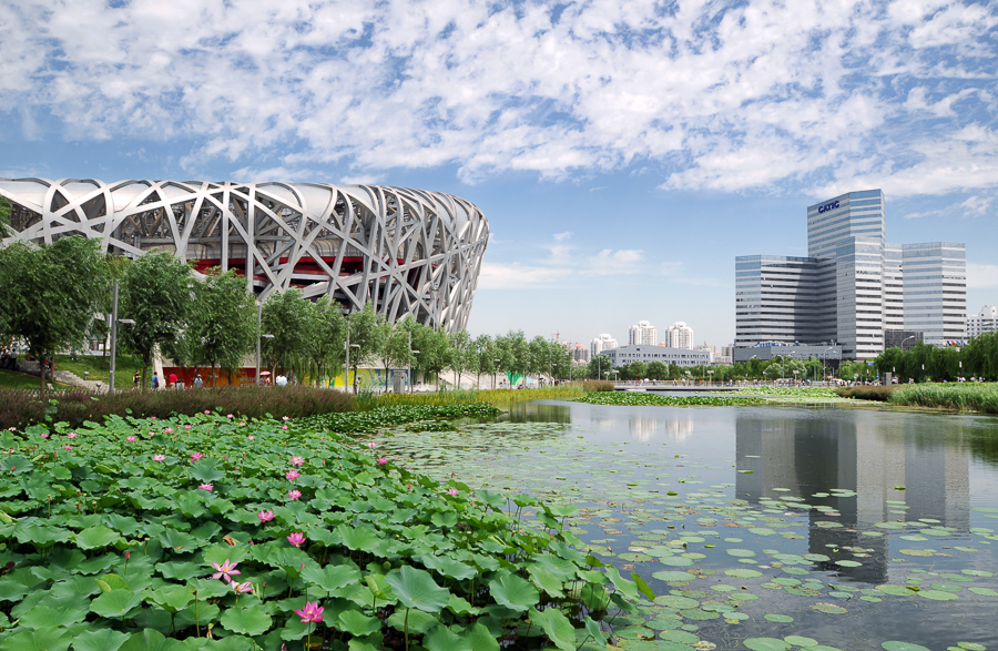 things to do in beijing, visit the Beijing Olympic Park