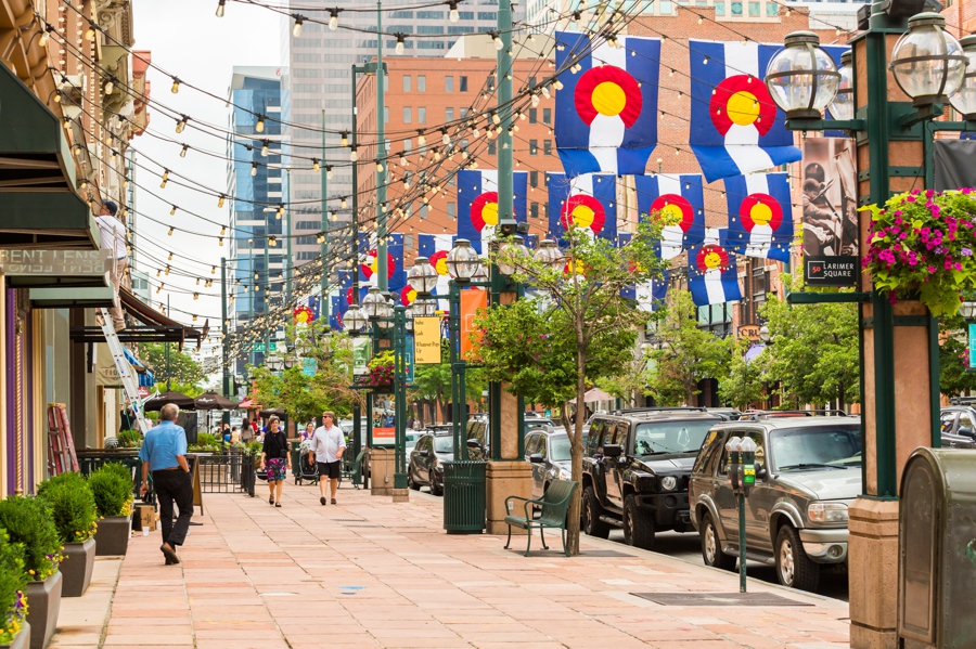 Larimer Square is one of the top attractions in Denver.