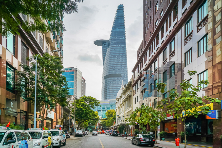 bitexco tower in ho chi minh is a popular attraction