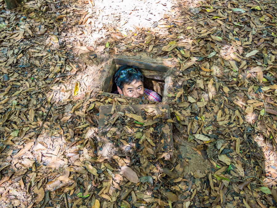 cu chi tunnels are one of the most popular things to do in ho chi minh