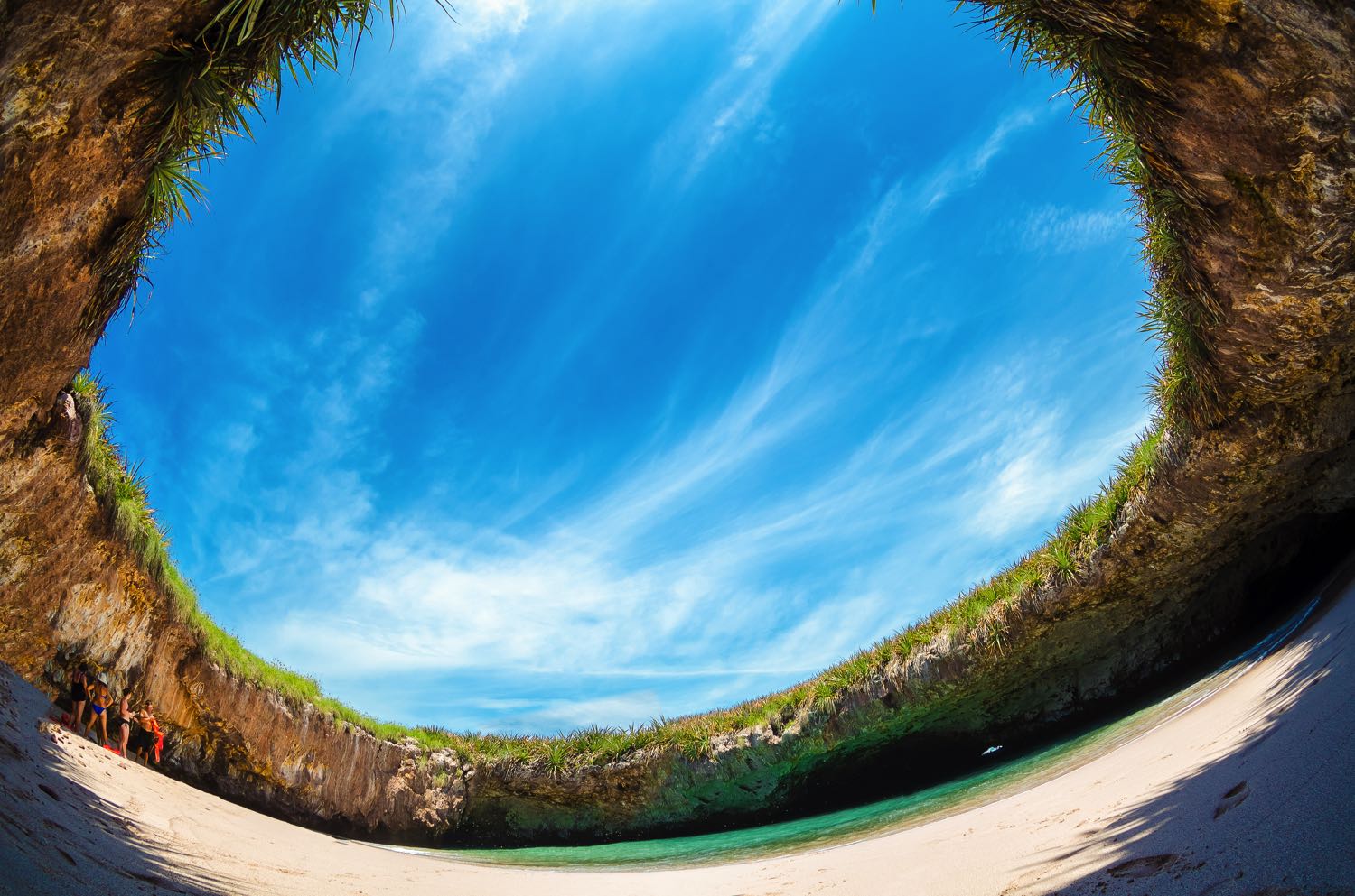 Hidden beach near Puerto Vallarta
