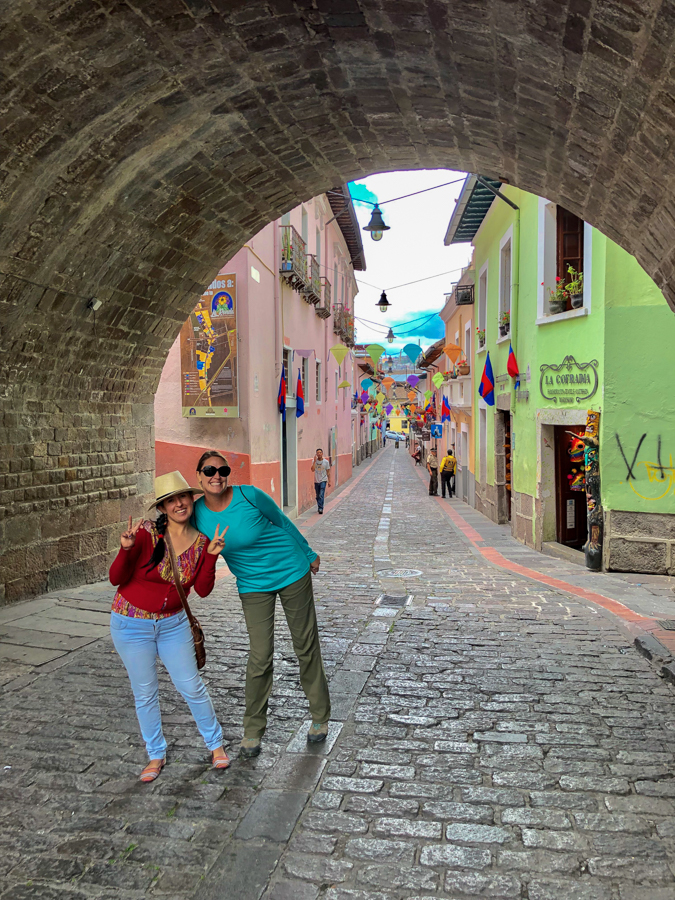 colourful calle la ronda street is good for nightlife