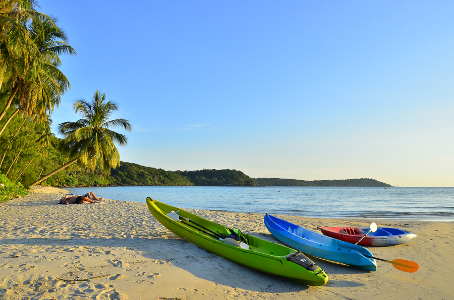 kayaking on koh kood thailand