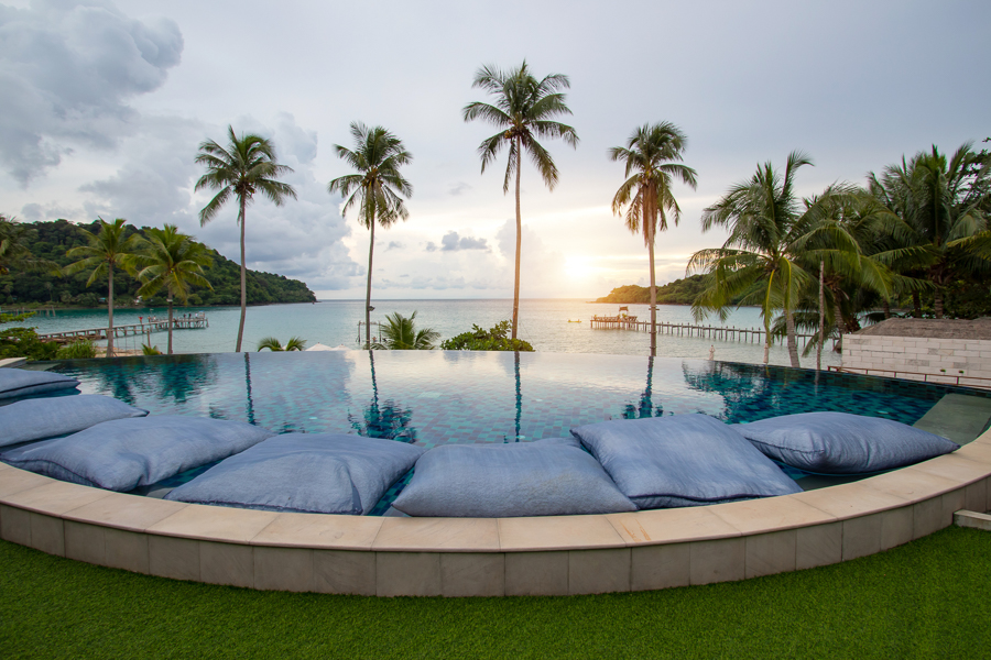 staying in a luxury hotel on koh kood 