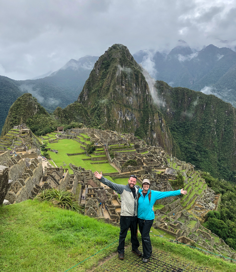 trekking to machu picchu