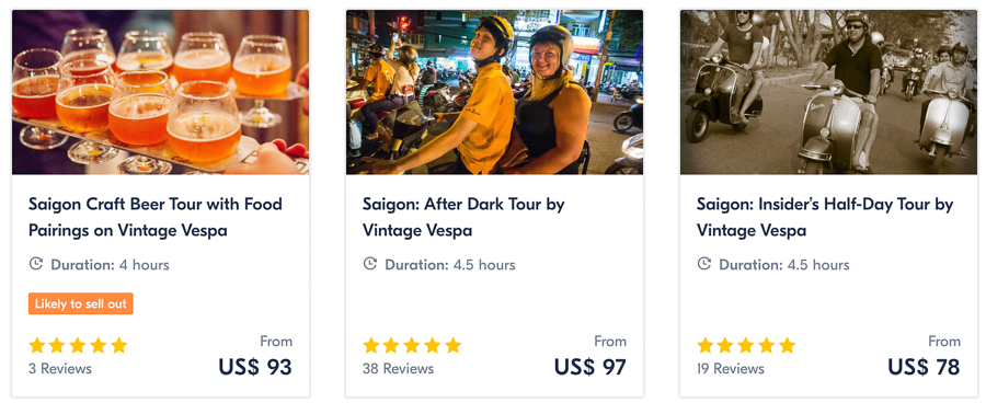 joining a motorbike tour in ho chi minh