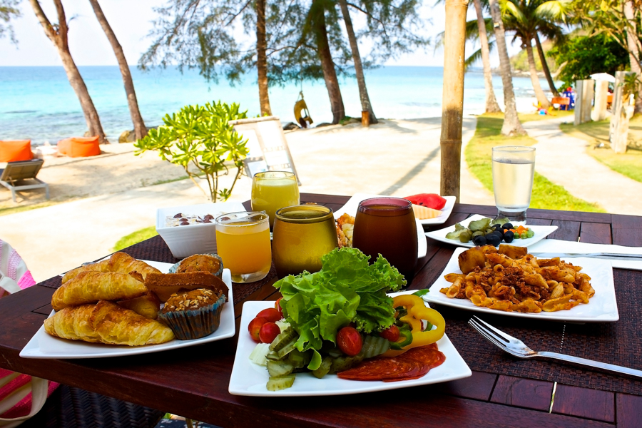 food in koh kood island thailand