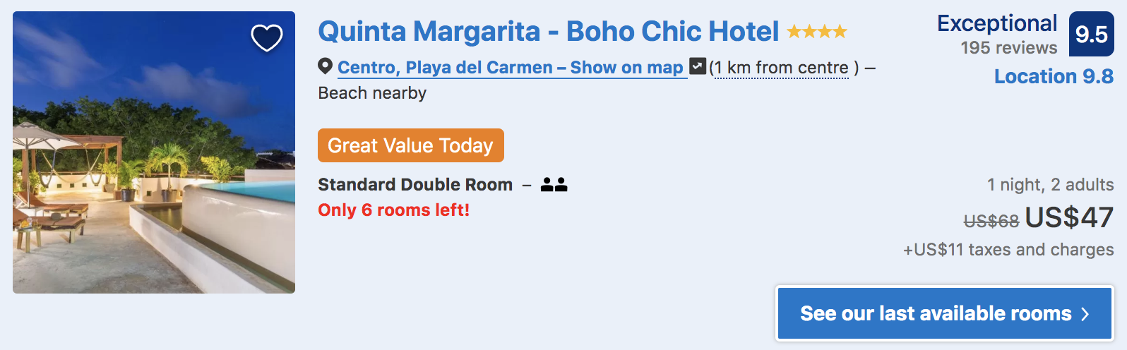 where to stay in playa del carmen