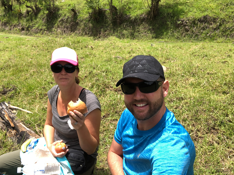 packed lunch for the quilotoa loop trek