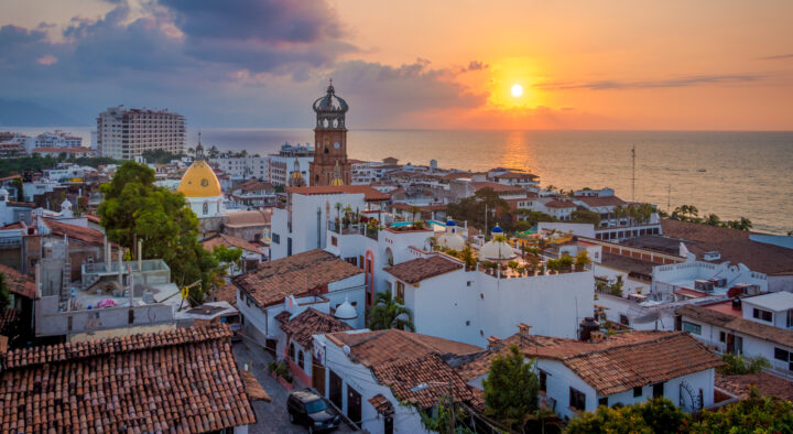 lady of guadalupe church in puerto vallarta mexico