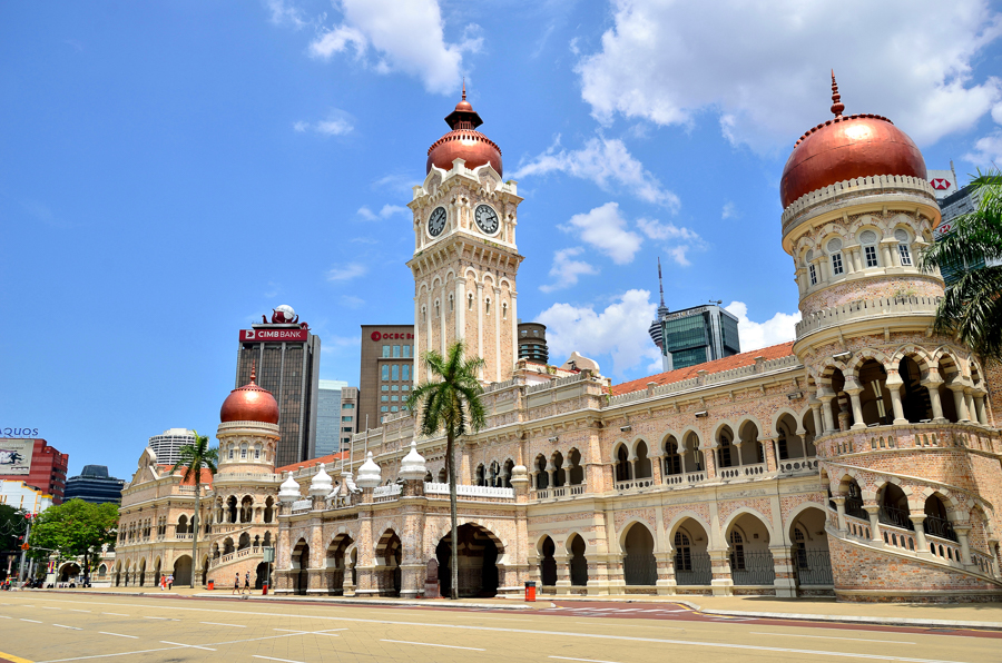 Sultan Abdul Samad Building in kuala lumpur