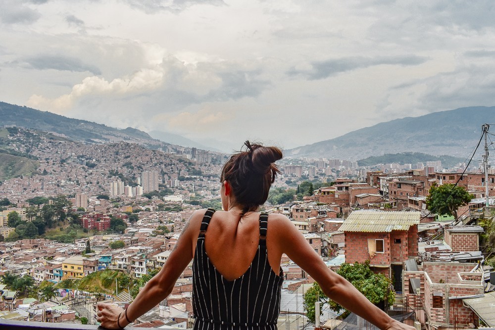 travelling in medellin working as a bartender