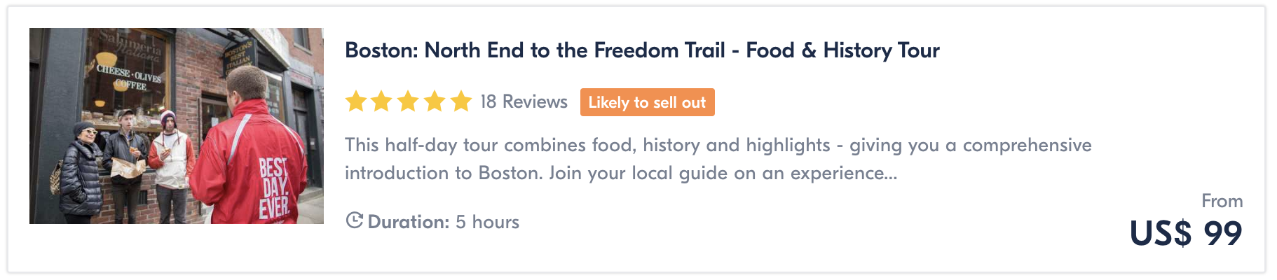 food tour things to do in boston