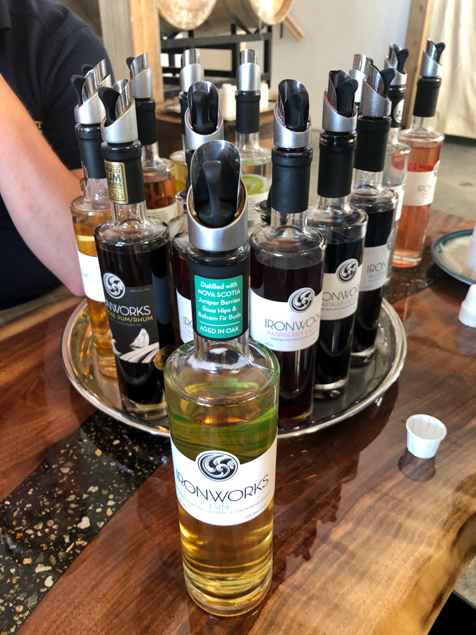 Visiting Ironworks Distillery is one of the best things to do in Nova Scotia