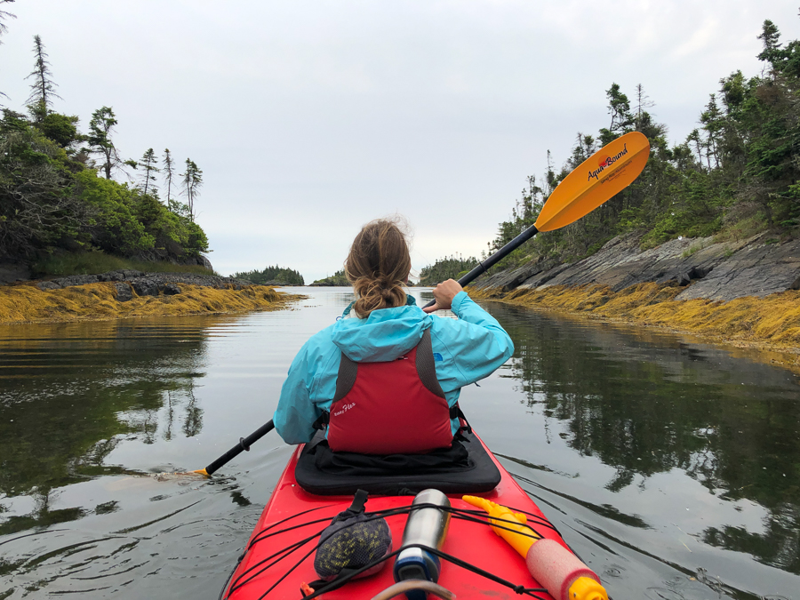 kayaking blue rocks nova scotia