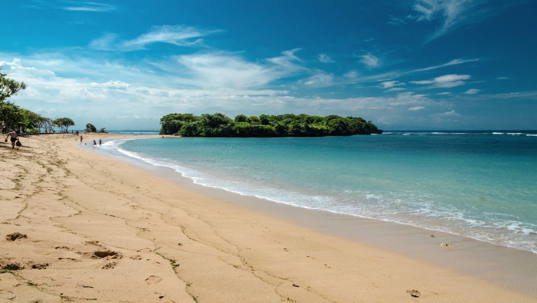 nusa dua beach in bali