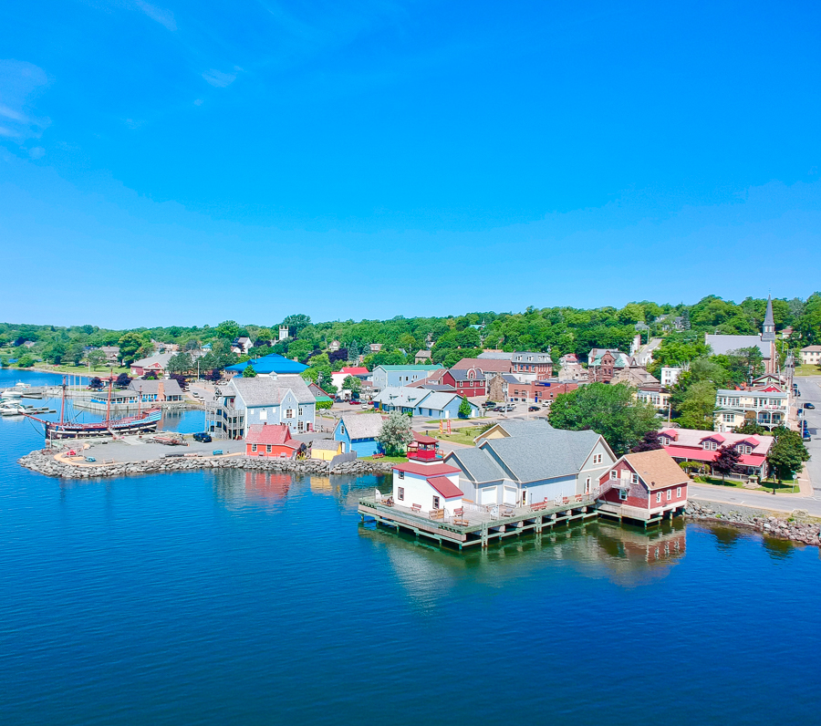 Colourful town of Pictou, Nova Scotia