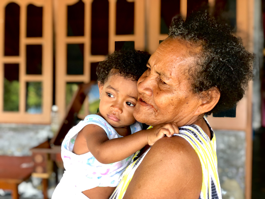 people in raja ampat