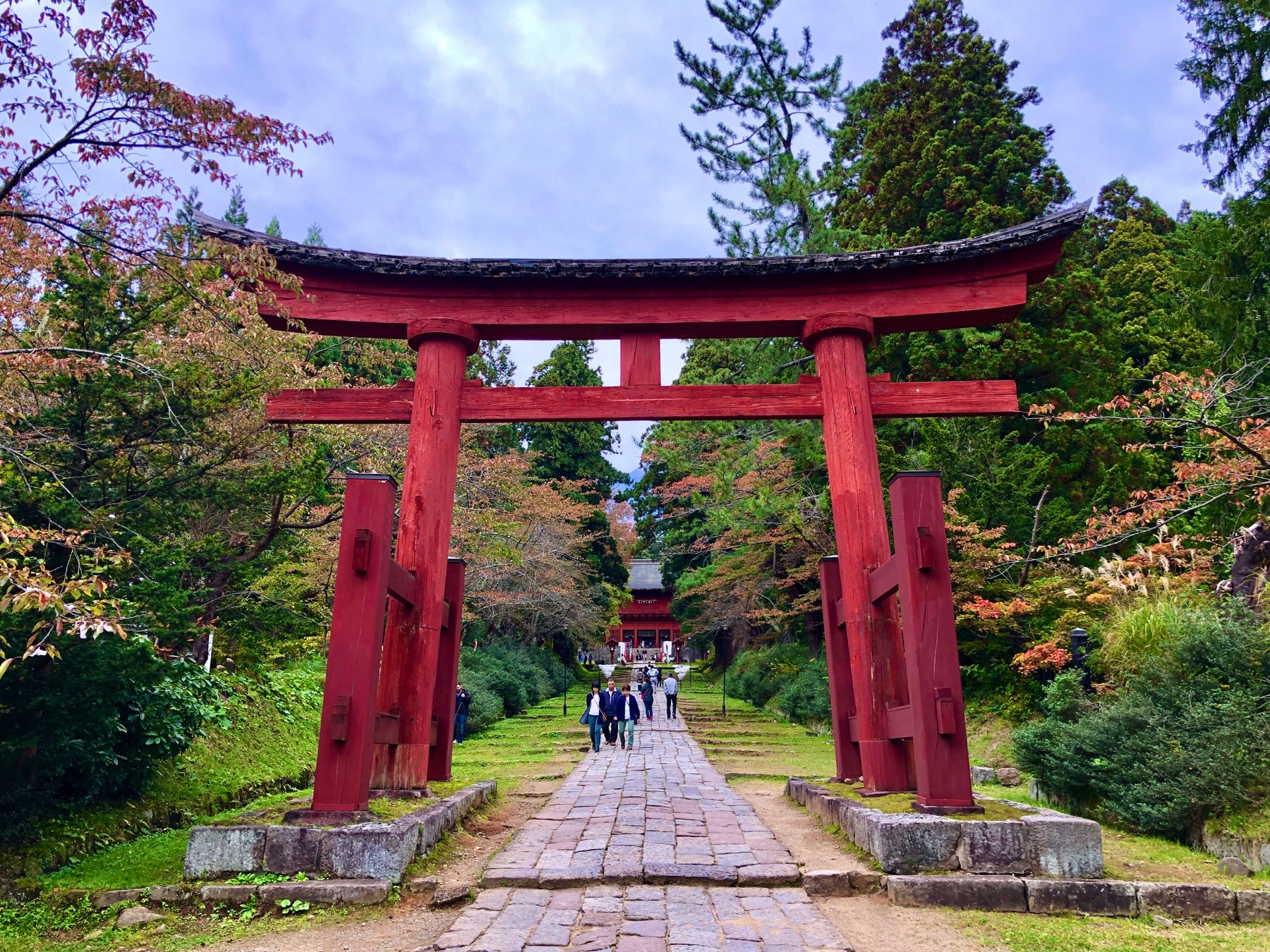 Entrance to the iwakiyama shrine aomori