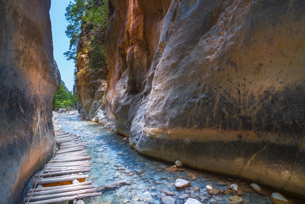 Hike Samaria Gorge Greece Path