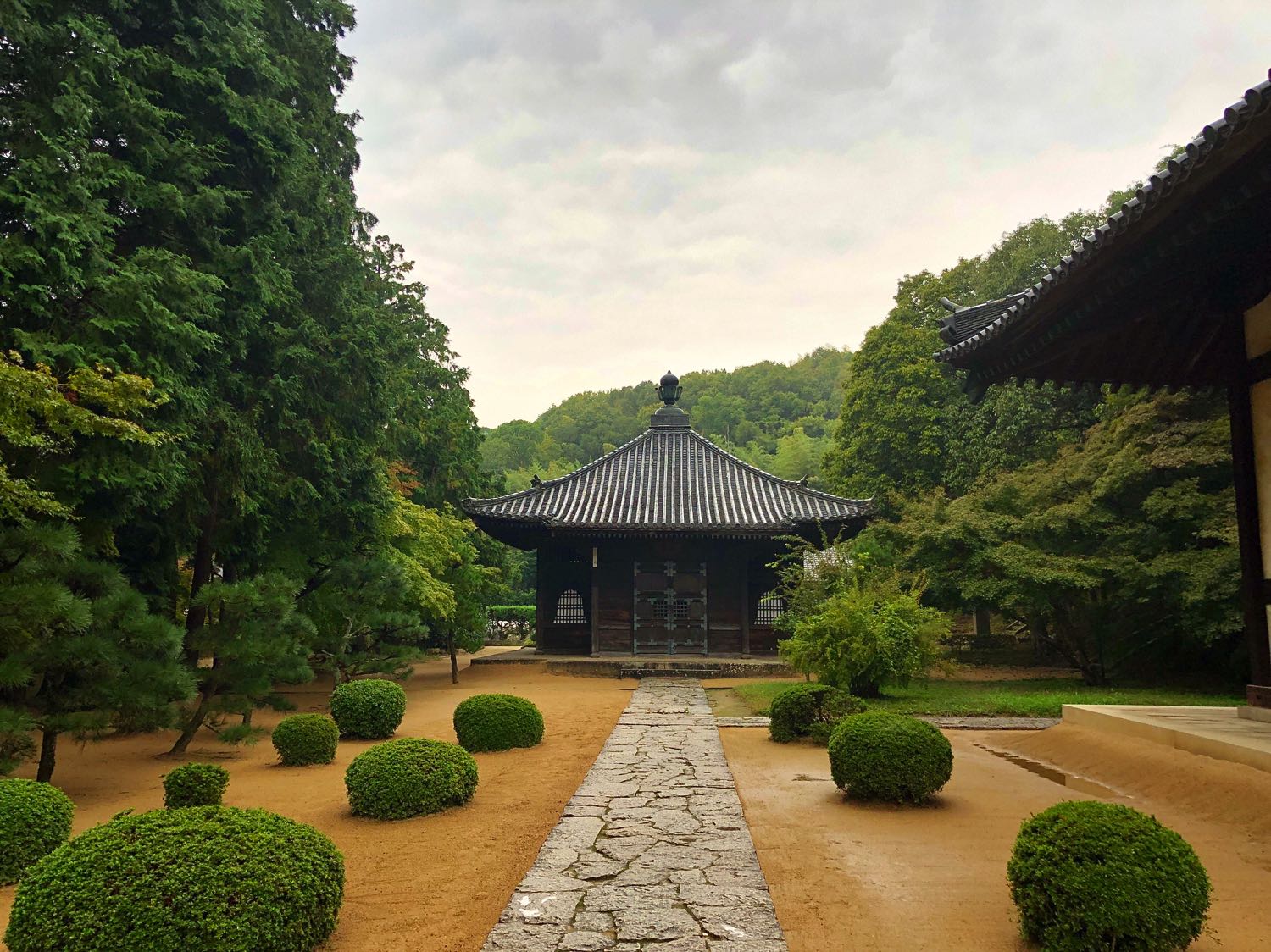 buddhist zen temple in okayama city