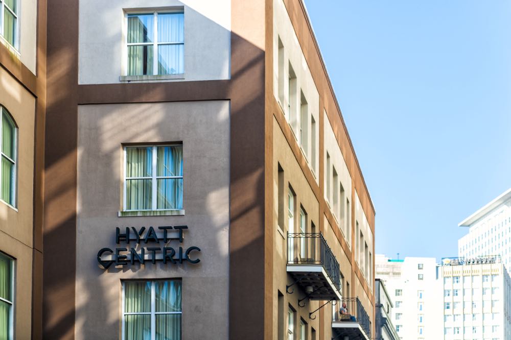 Hyatt Centric, one of the top Bourbon Street hotels