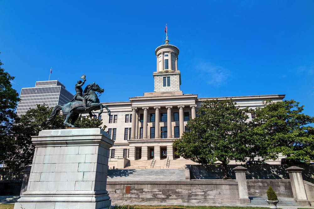 Nashville state capitol building