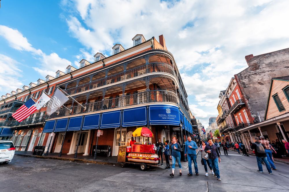 The Royal Sonesta, one of the best New Orleans hotels