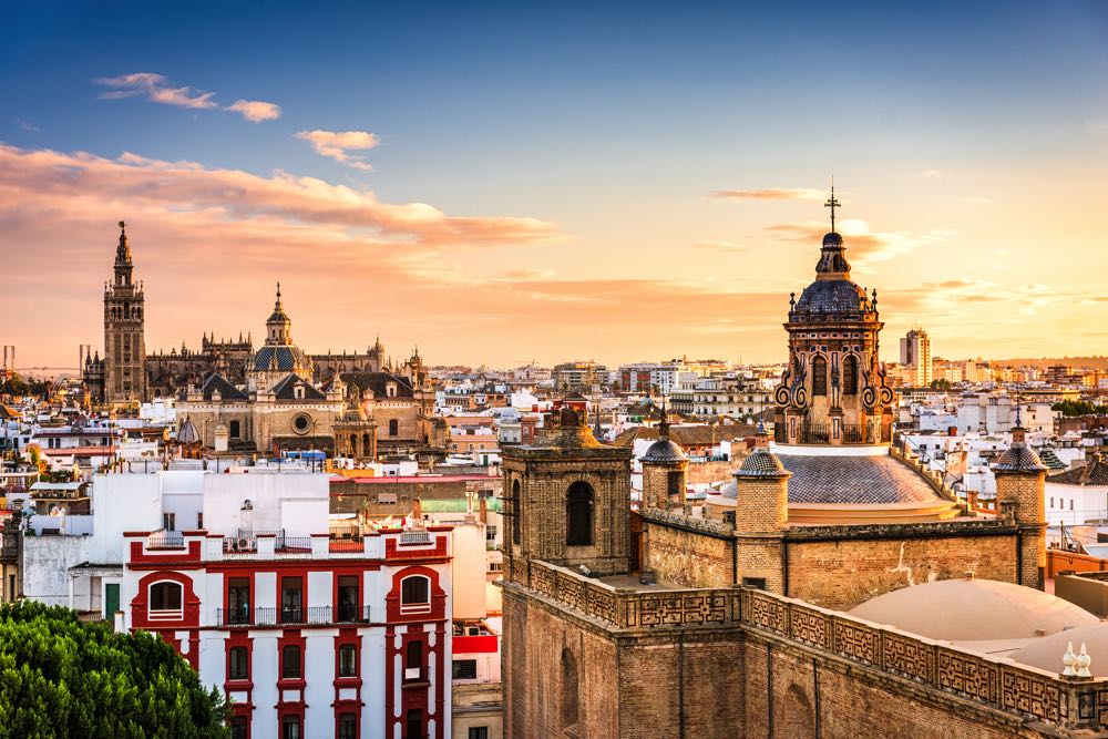 seville spain skyline