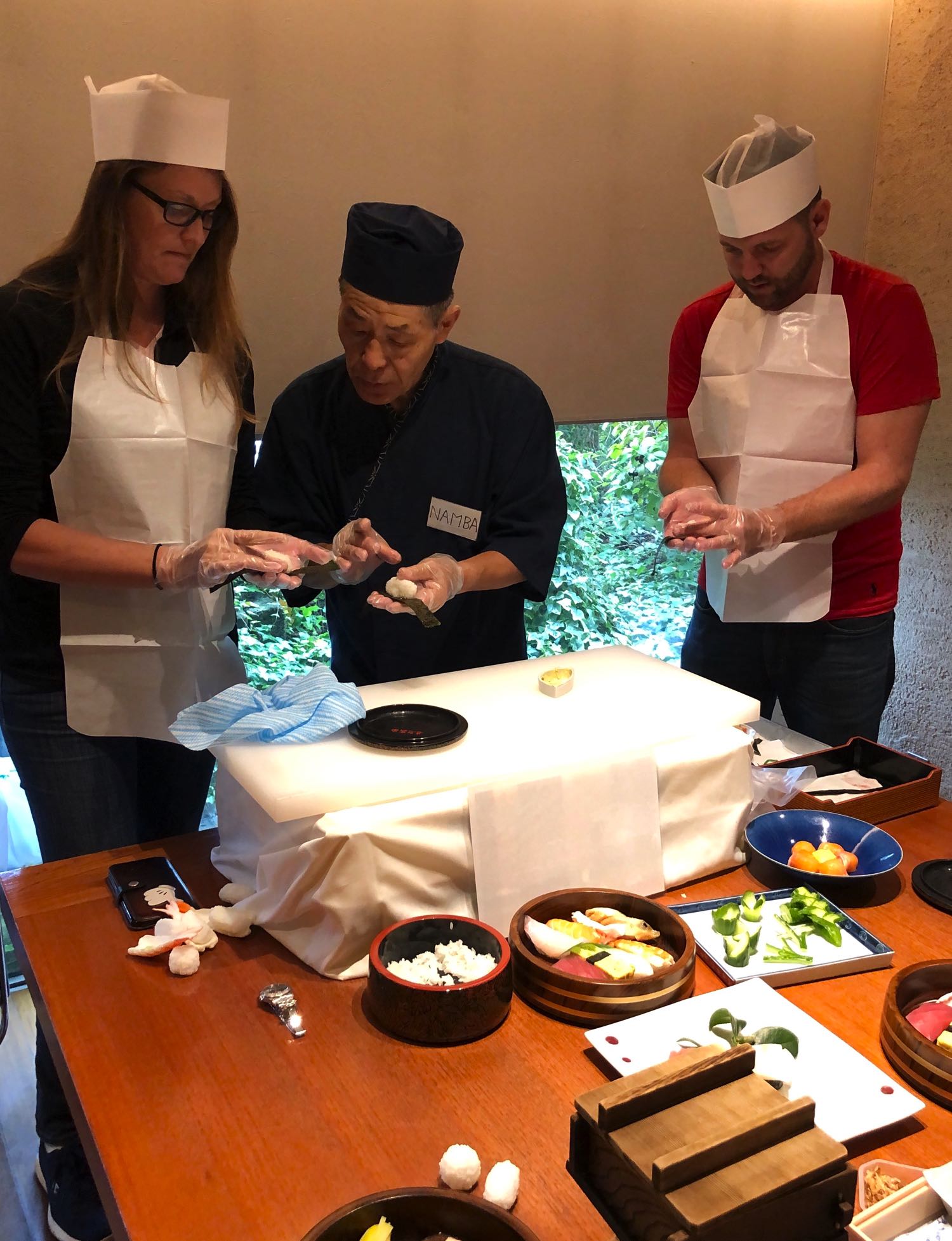 sushi making class okayama