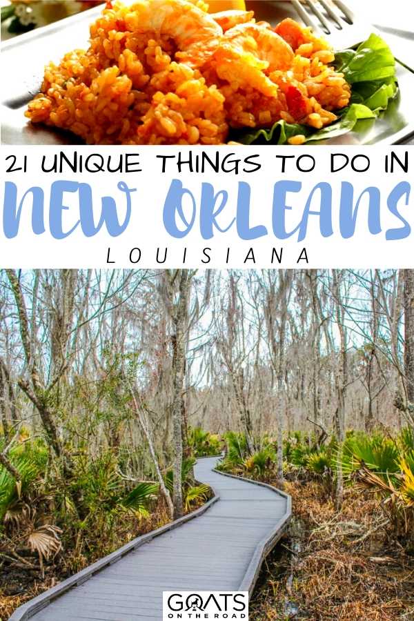 Are you planning a New Orleans trip? Be sure to find out these 21 unique things to do in New Orleans. Find out the things not to miss in New Orleans to ensure you have a memorable and the best trip ever! Discover them here! | #bucketlist #wanderlust #traveltips “21 Unique Things To Do in New Orleans