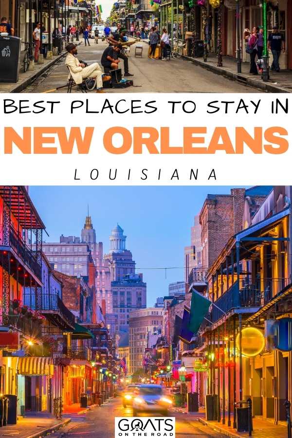 Are you planning to travel to New Orleans? In this guide, we show you the best places to stay in New Orleans, Louisiana! Here you will find all of the information that you need to make the best choice for your visit! | #NOLA #USAtravel #USAvacation “Best Places To Stay in New Orleans, Louisiana