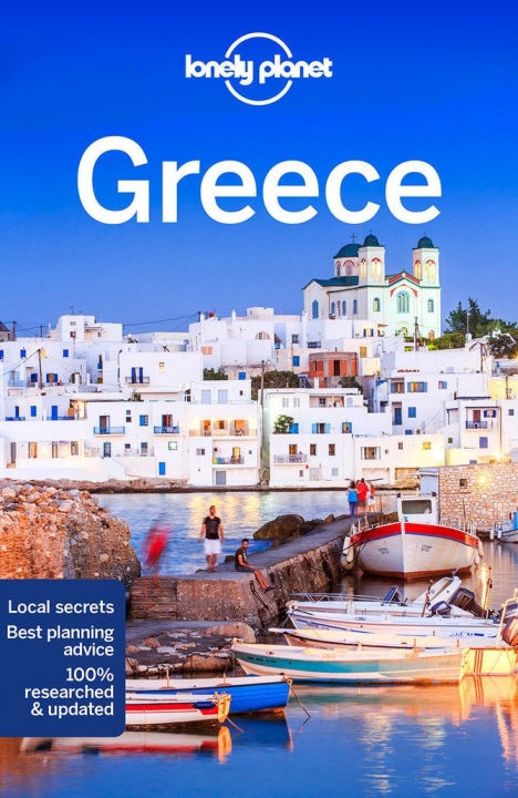 Lonely Planet Greece Travel Guide Book Cover