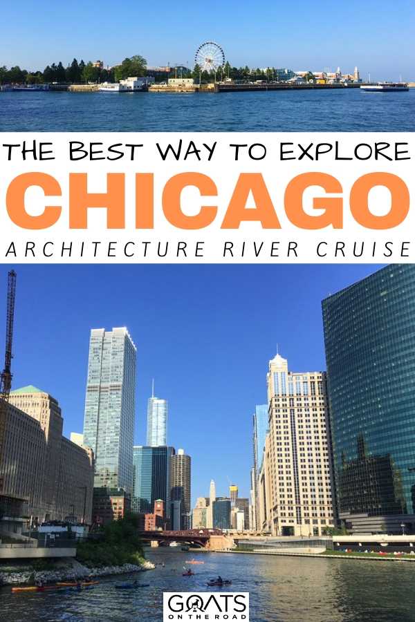 Heading to the Windy City for a week or a weekend, and find out the best way to explore Chicago Architecture River Cruise and experience the beautiful architecture and history of life! It shows a great orientation to the City and popular landmarks. Put this in your Chicago itinerary! | #chicago #bestofusa #chicagotravel “The Best Way To Explore Chicago Architecture River Cruise