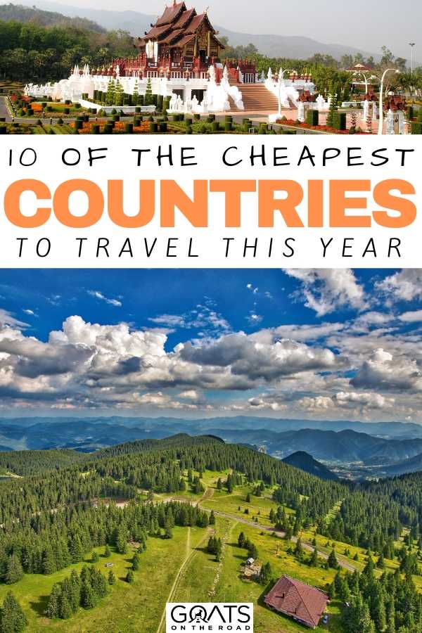 Looking for the cheapest country to visit when this pandemic is over? Find out the top 10 cheapest countries to travel this year! You can also find tips on how to travel on a budget to these destinations. These recommendations are ones not to miss! | #cheapdestinations #travel #traveltips “10 Of The Cheapest Countries To Travel This Year