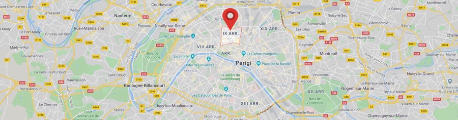 9th Arrondissement Map