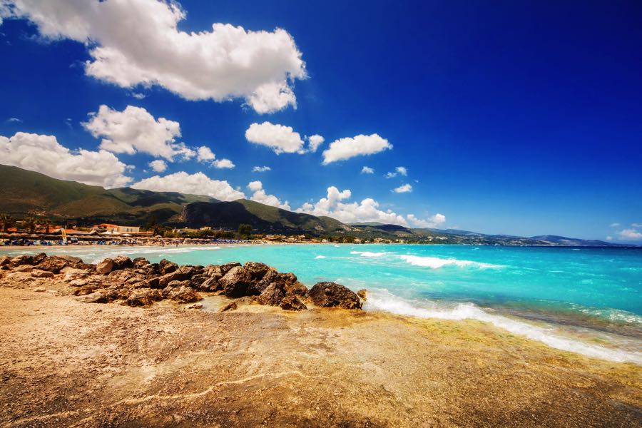 Alykes Beach Sand in Zakynthos