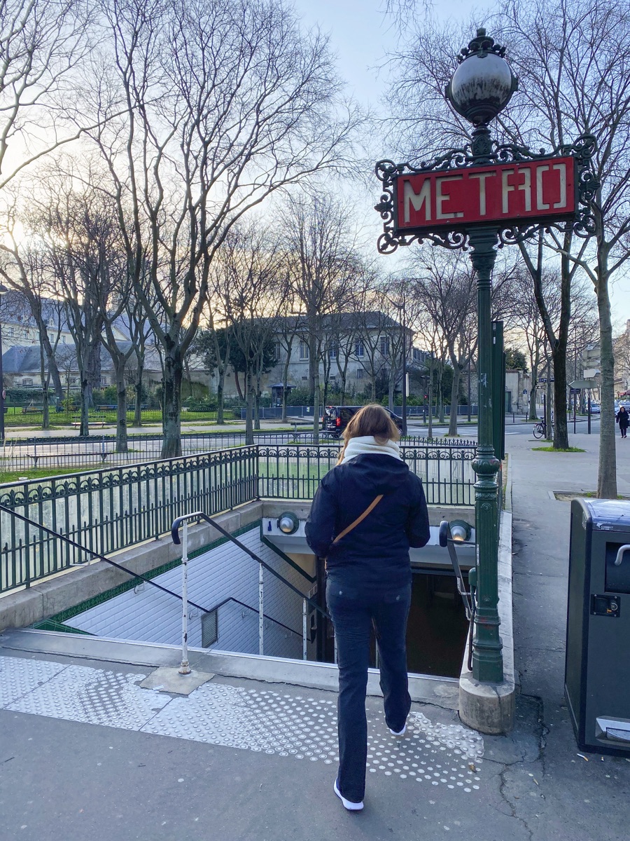 Metro in Paris