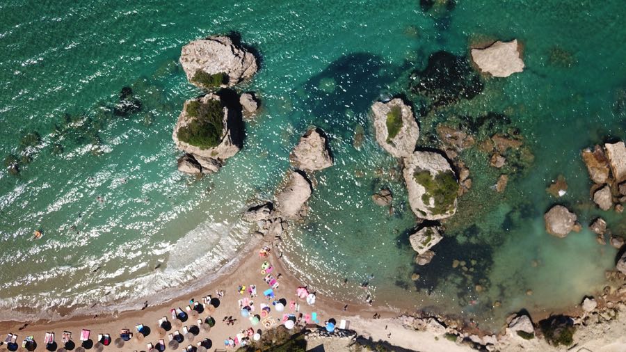 Porto Azzuro Aerial Shot