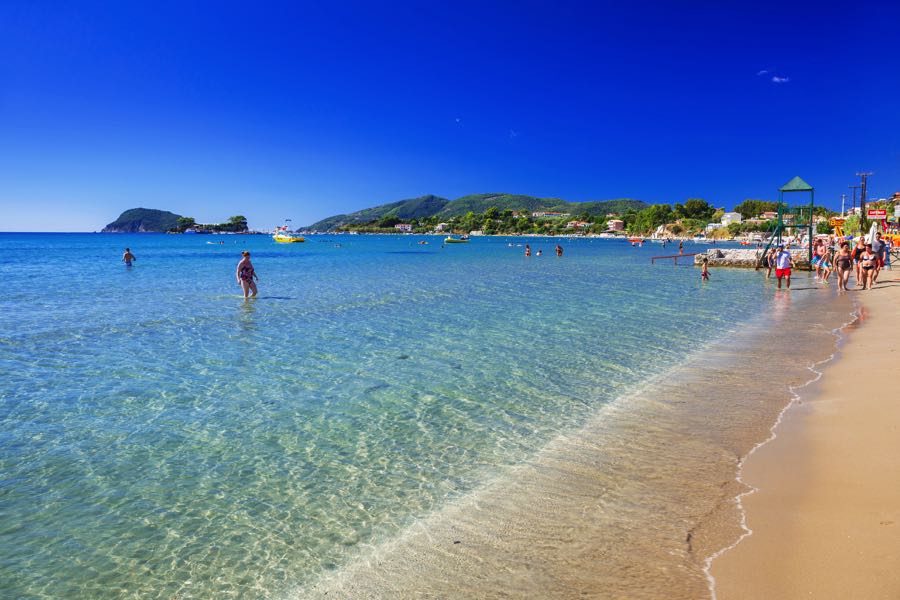 Sand on Laganas Beach