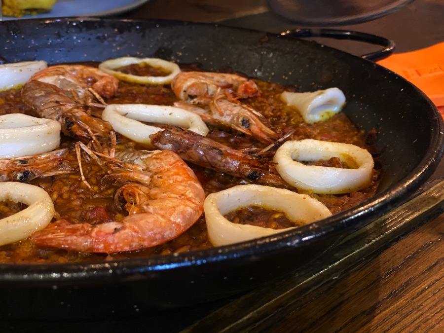 In Spanish cuisine paella is the best dish.