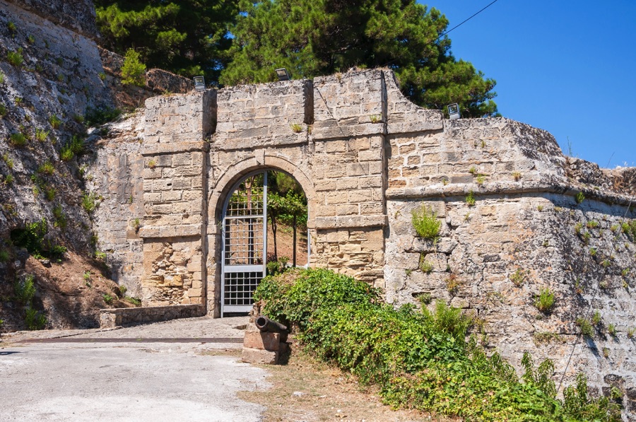 Venetian Castle Zakynthos Entrance