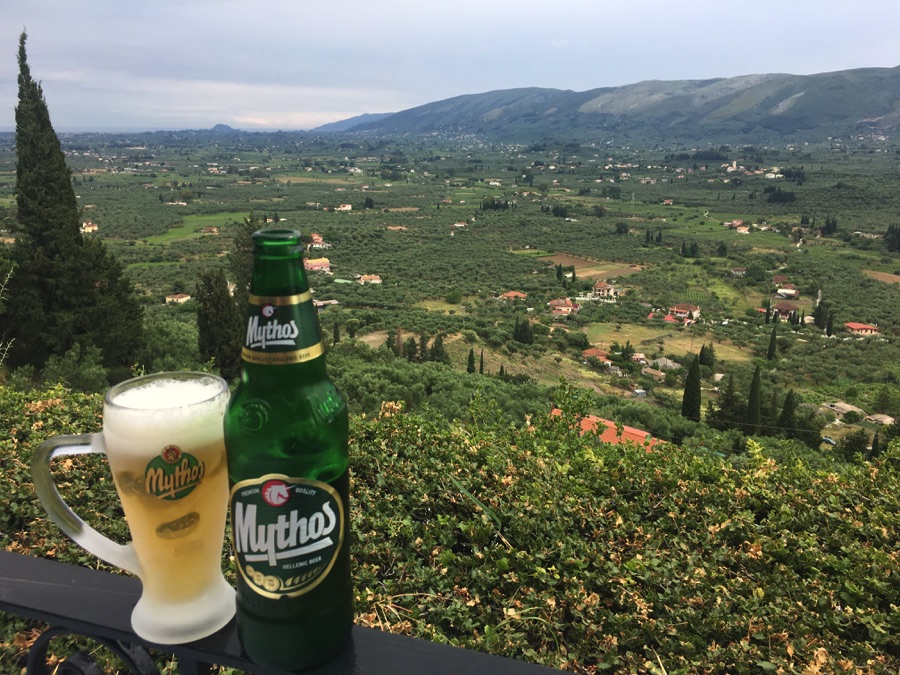 View From Lofos Restaurant Zakynthos