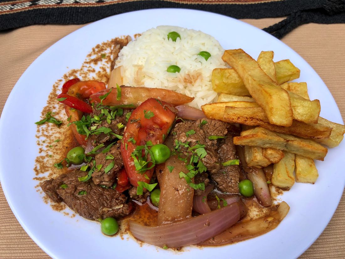 food on the machu picchu hike