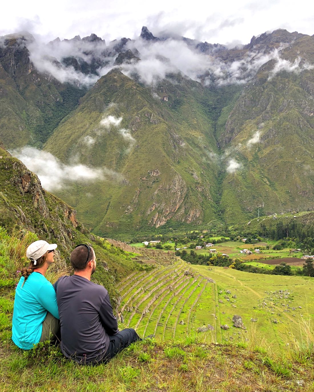 machu picchu view inca trail