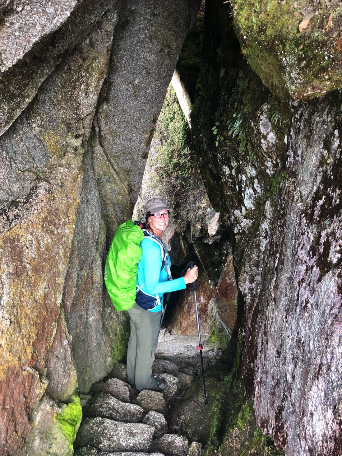 rocky cave inca trail trek