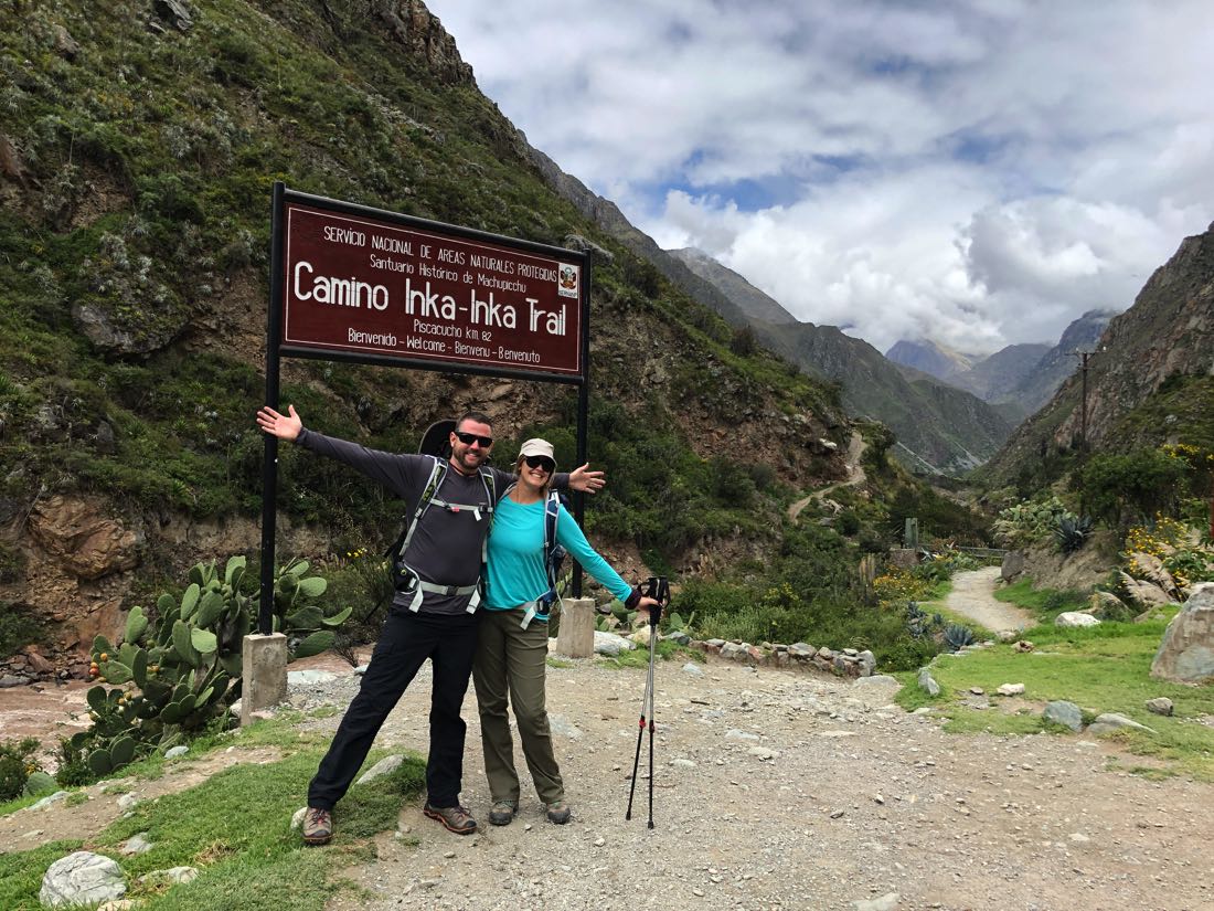 start of inca trail