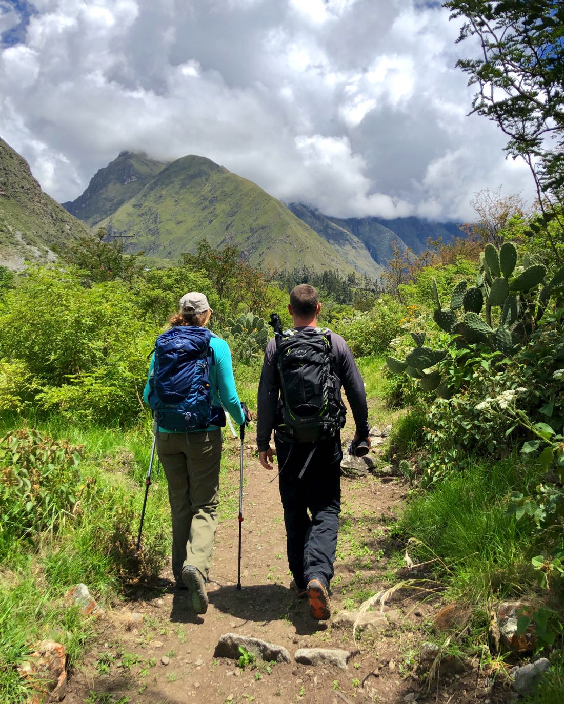 walking the inca trail