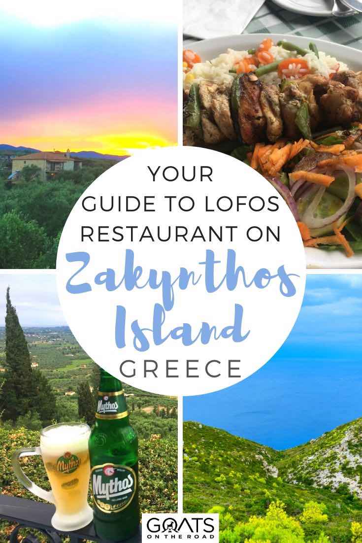 Zakynthos views with text overlay your guide